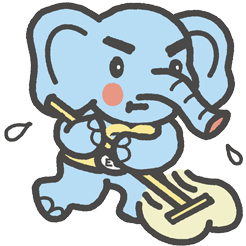 そうゾウ モップ